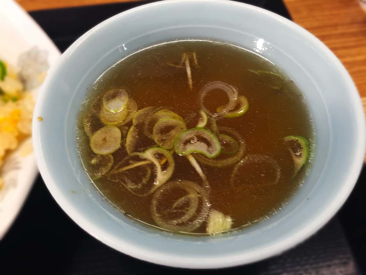 東京 瑞穂町 お食事処 日本亭|スープ