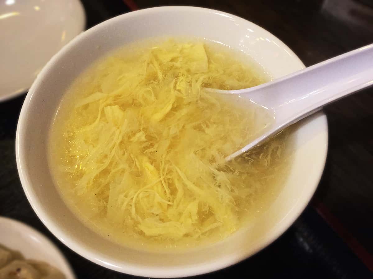 東京 中野 珉珉 中野店|玉子スープ