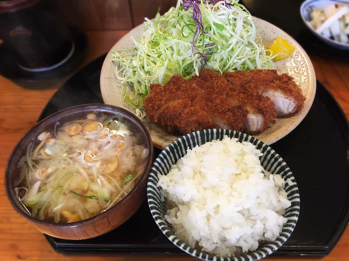 東京 小平 とんかつ桂｜ロースカツ定食