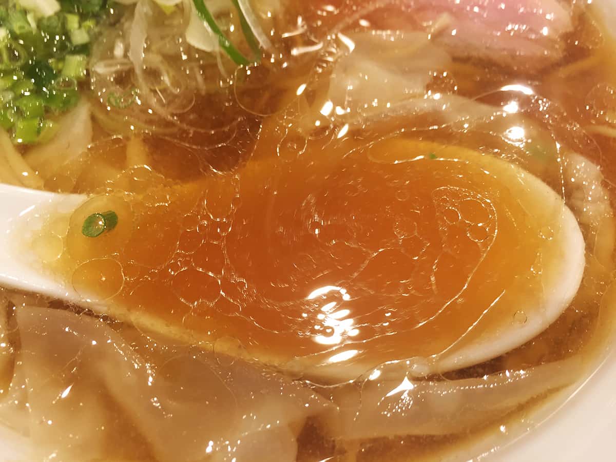 東京 上野 らーめん 鴨to葱|鴨わんたん麺・スープ