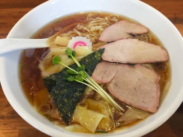 東京 国分寺 白河中華そば 孫市｜わんたん麺