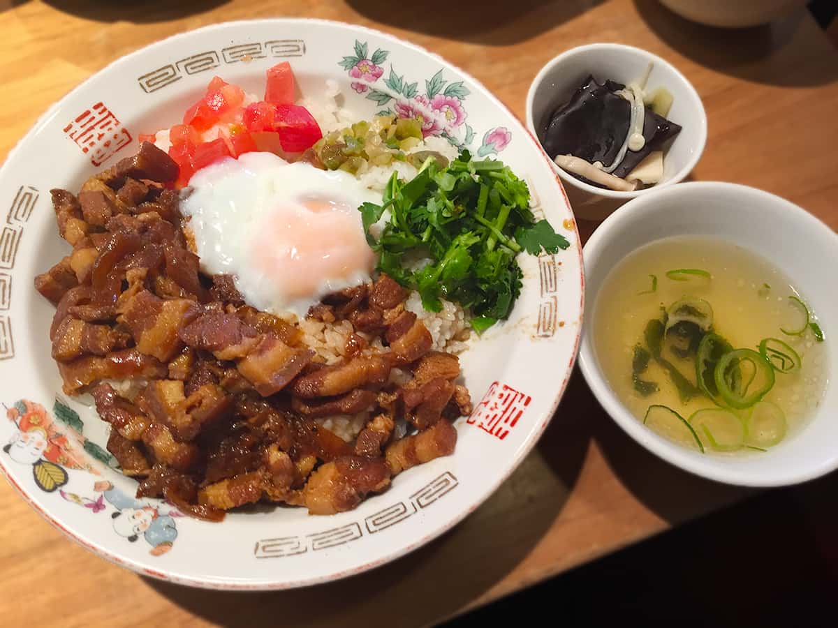 東京 立川 居酒屋 餃子のニューヨーク|魯肉飯定食