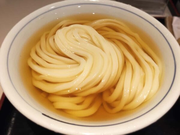 埼玉 川越 手打うどん 長谷沼｜かけうどん中