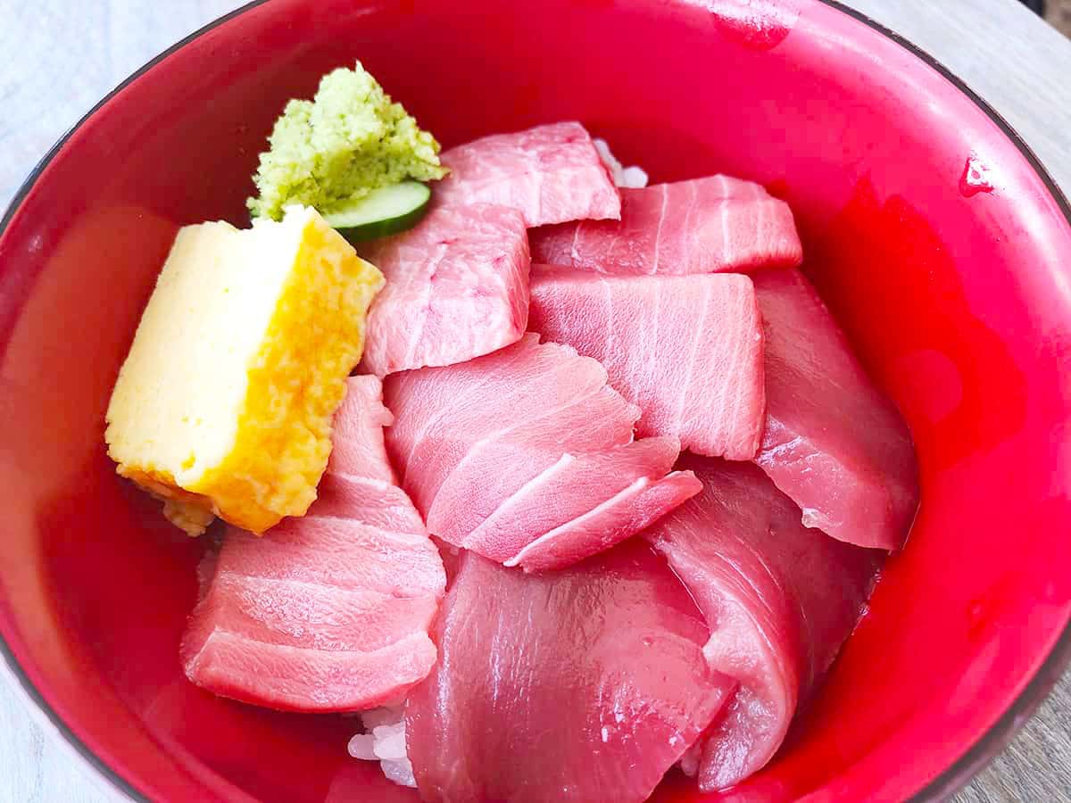 東京 勝どき マグロ卸のマグロ丼の店|中トロだけ丼