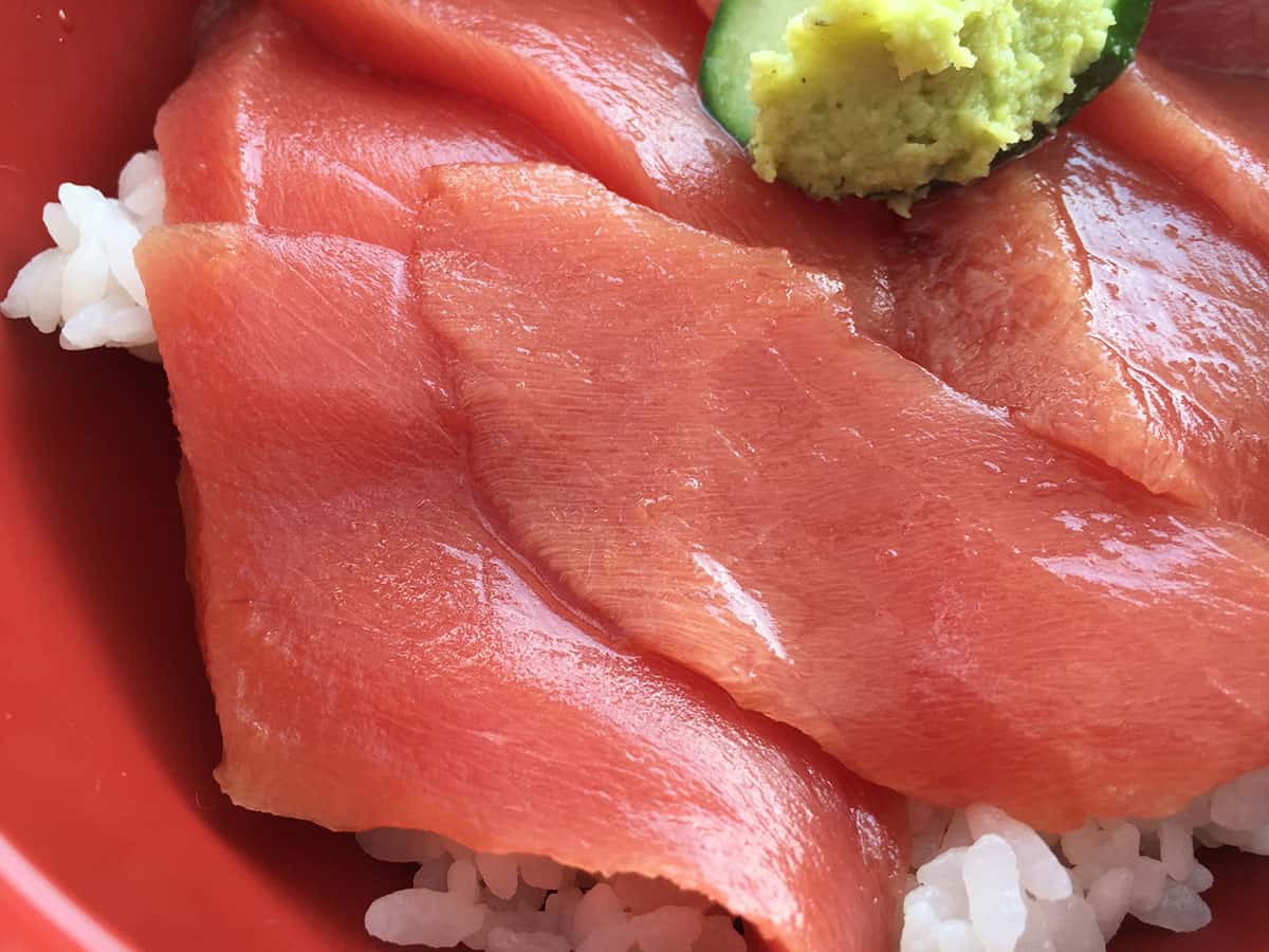 東京 勝どき マグロ卸のマグロ丼の店|上赤マグロ丼