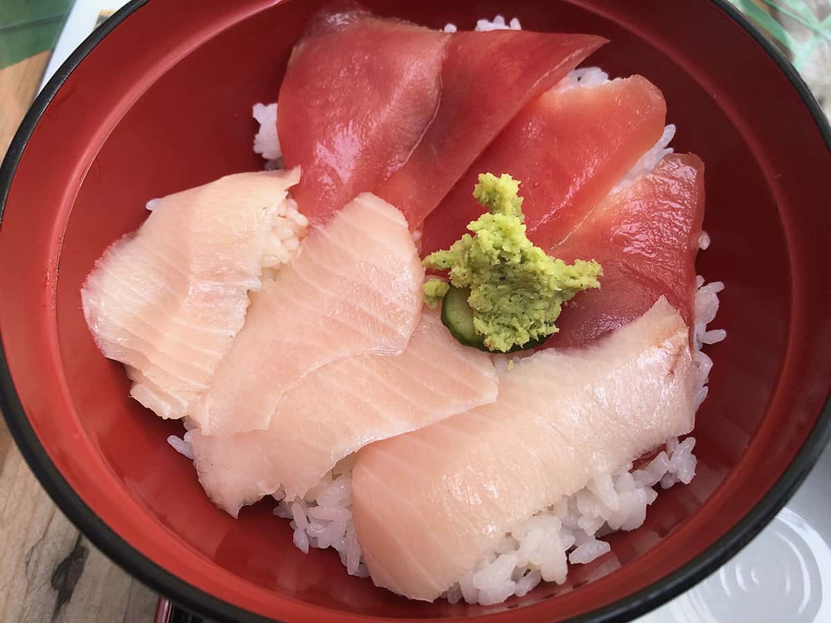 東京 勝どき マグロ卸のマグロ丼の店|まかない丼2