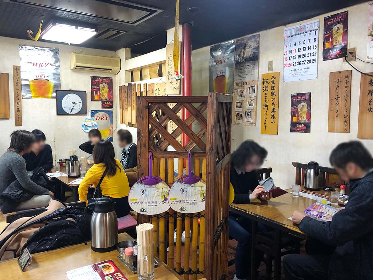 栃木 宇都宮 珉亭|店内