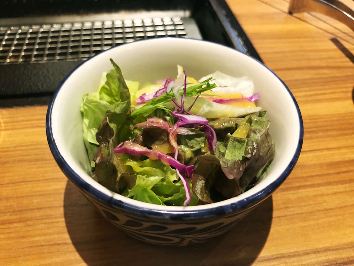 東京 恵比寿 恵比寿焼肉 kintan|サラダ
