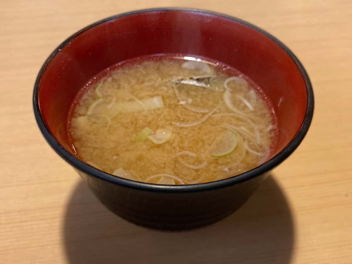 お味噌汁|埼玉 大宮 豊鮨