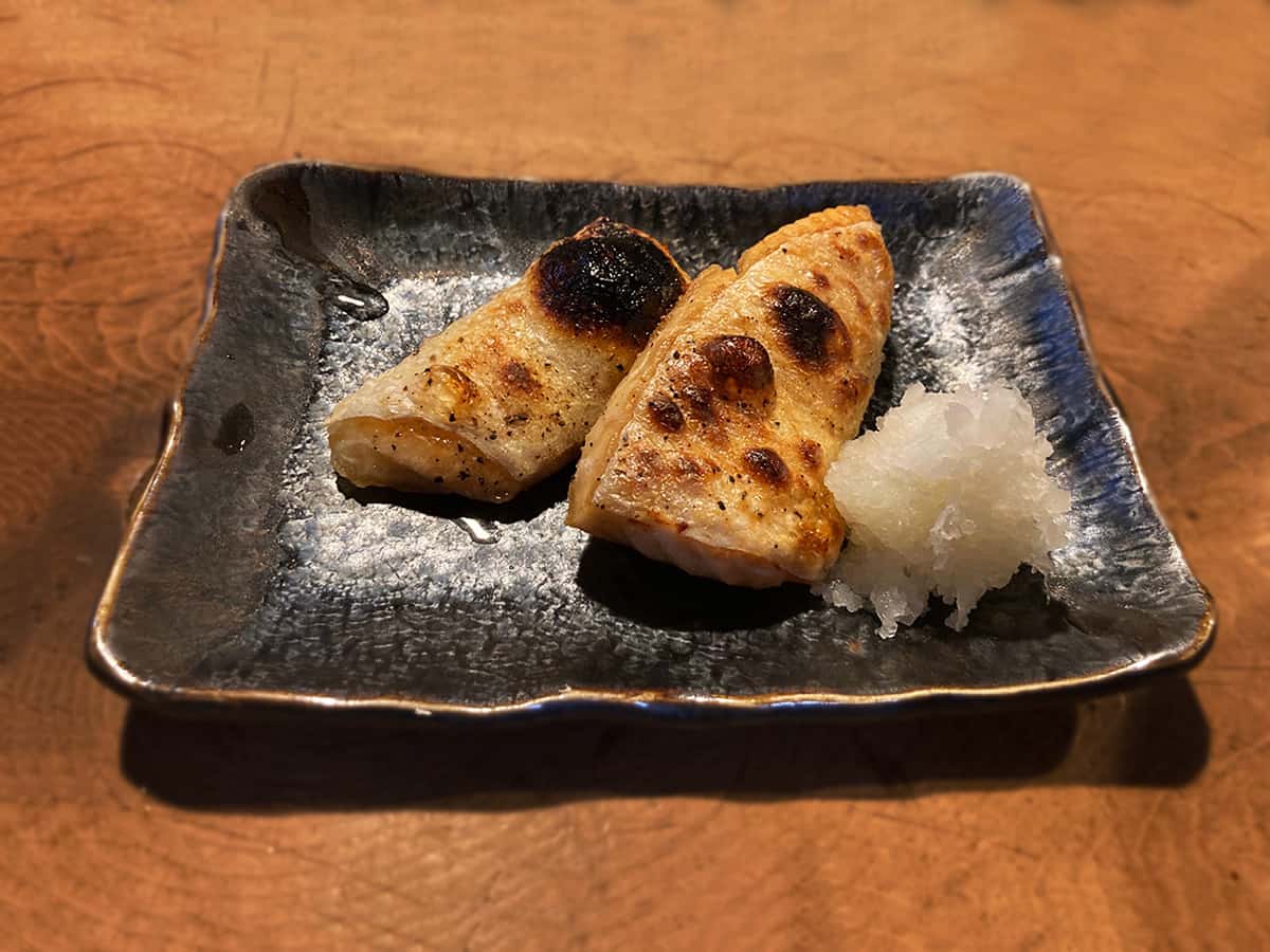 鮭ハラス焼|東京 月島 岸田屋