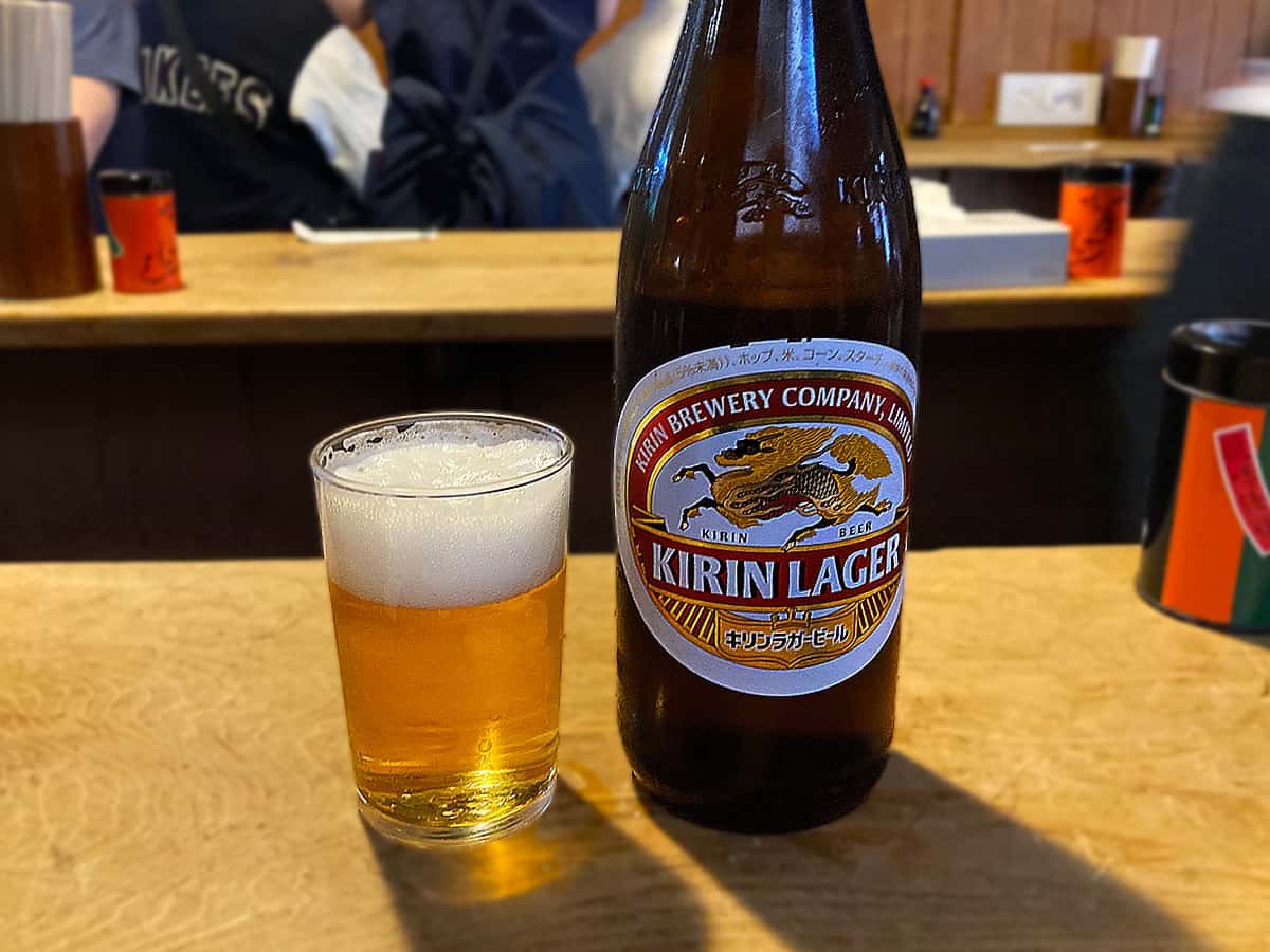 瓶ビール|東京 月島 岸田屋