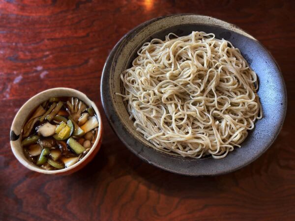 きのこ汁そば｜群馬 吉岡 そば椿庵