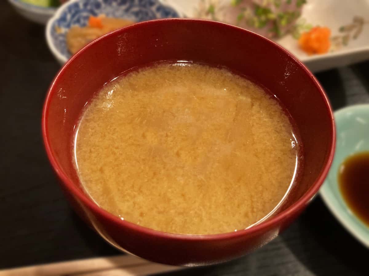 味噌汁|東京 銀座 三亀