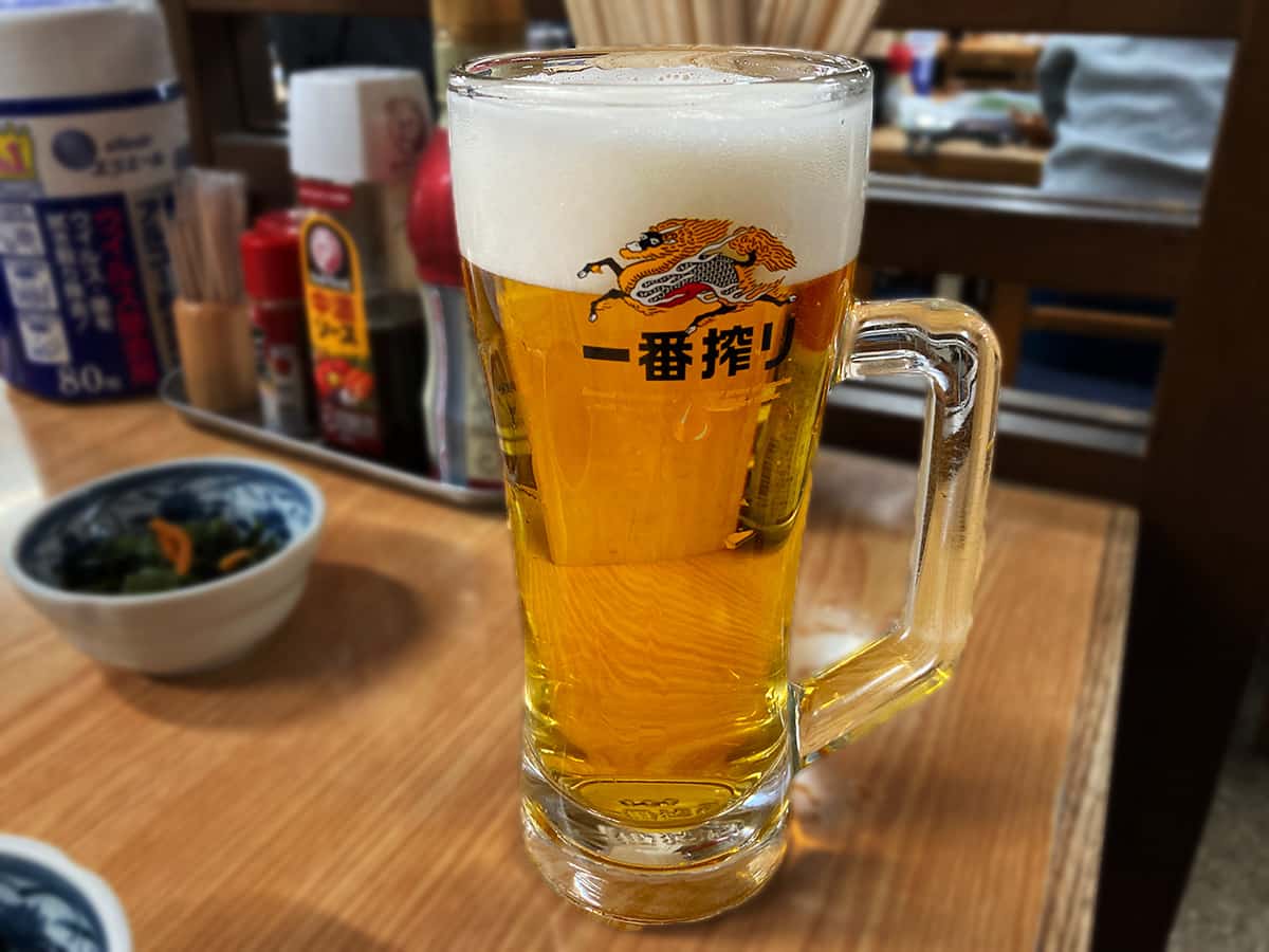 生ビール|埼玉 所沢 百味