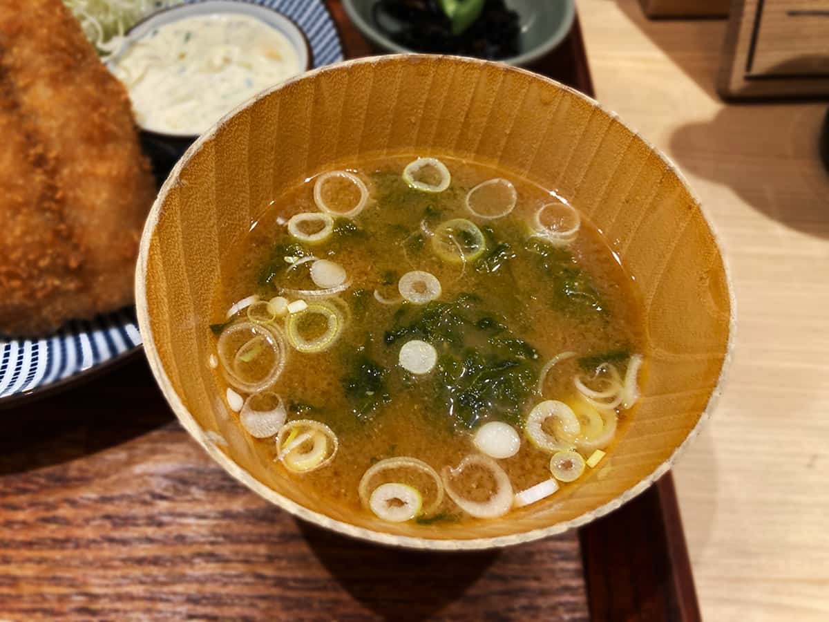 お味噌汁|東京 東京駅 dancyu食堂