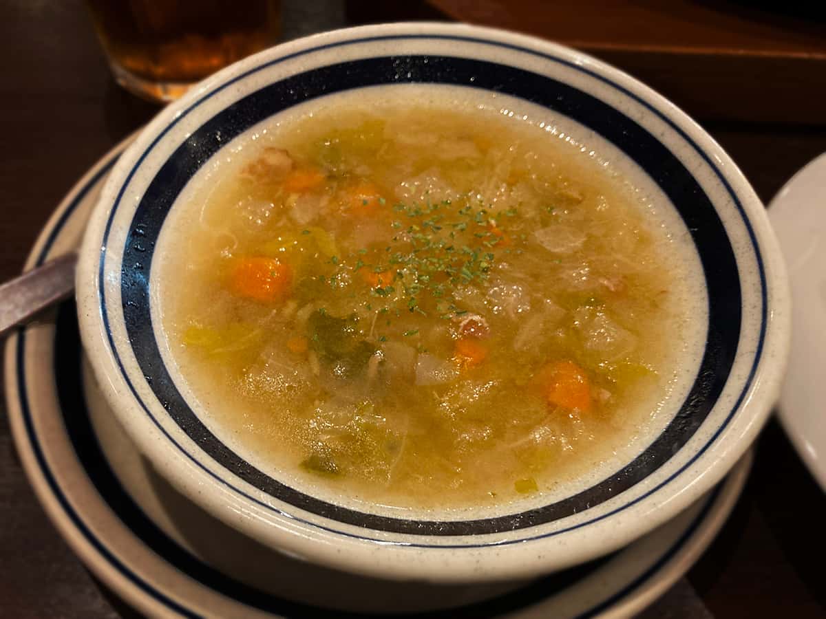 コンソメスープ|埼玉 熊谷 グリルK 熊谷店