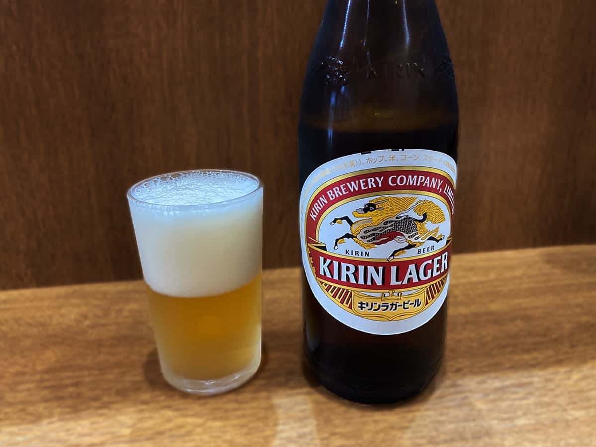 瓶ビール|神奈川 星川 横浜とんとん
