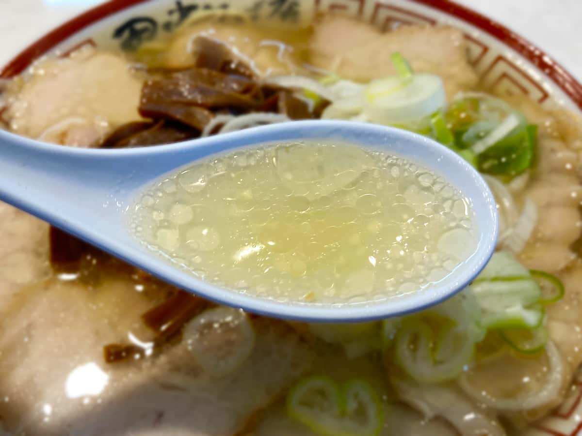 スープ|埼玉 上尾 田中そば店 大宮別所店