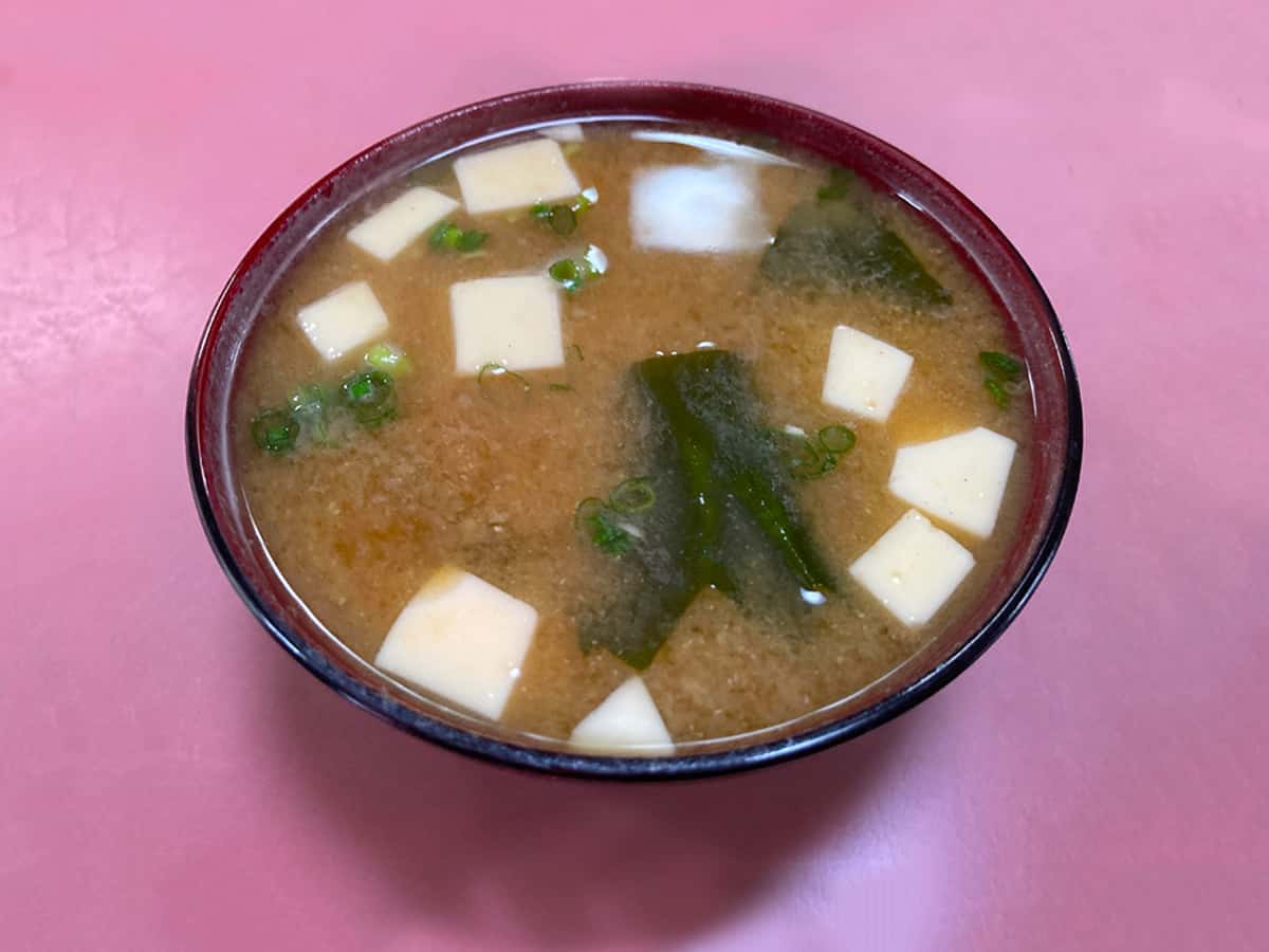 味噌汁|神奈川 平塚 川純餃子専門店