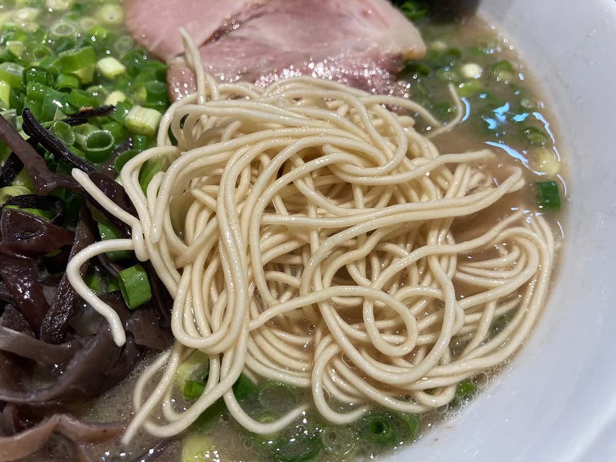 麺|東京 鹿浜 博多長浜らーめん いっき