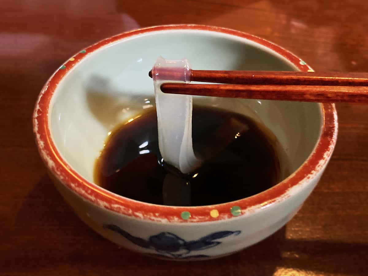 黒蜜|そばきり吾妻路
