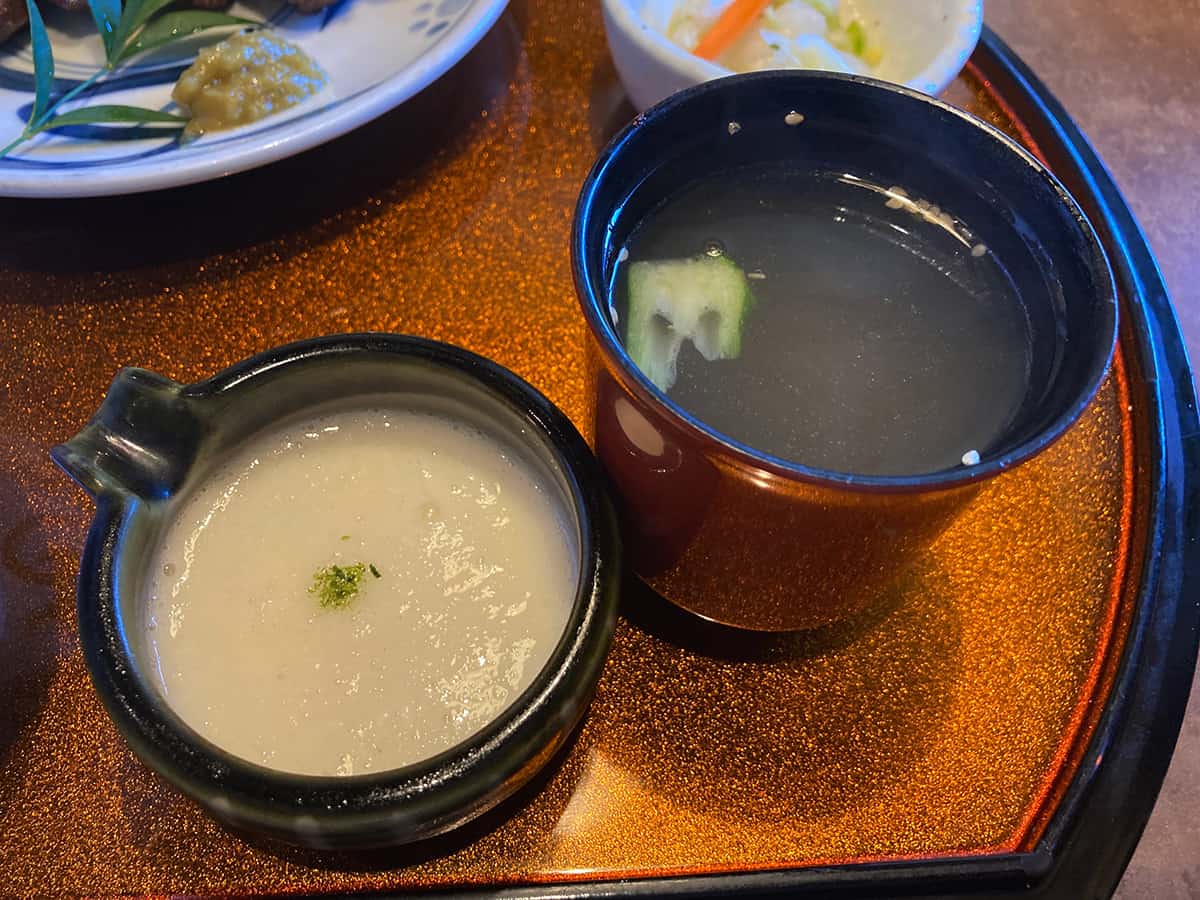 テールスープ・麦とろ|埼玉 深谷 山風木