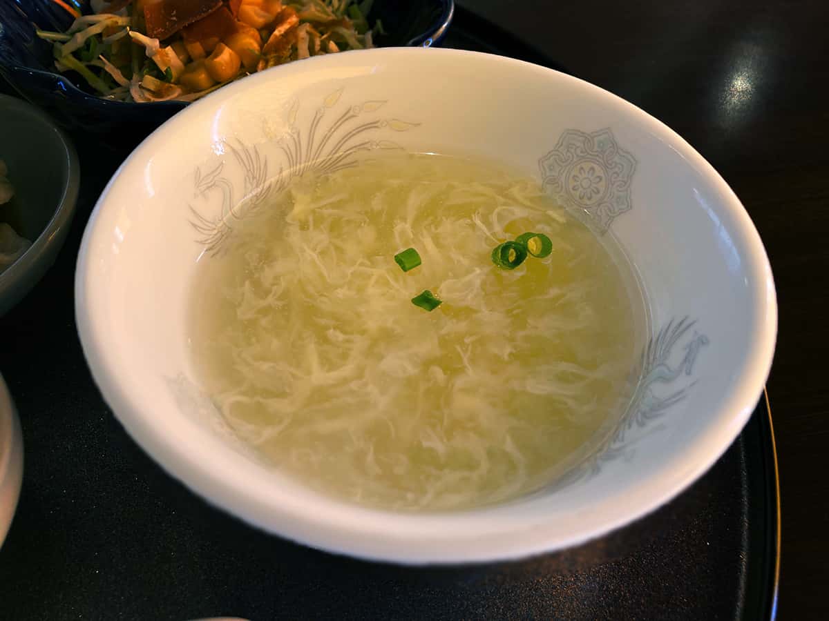 玉子スープ|群馬 吉岡 中国料理 竜苑