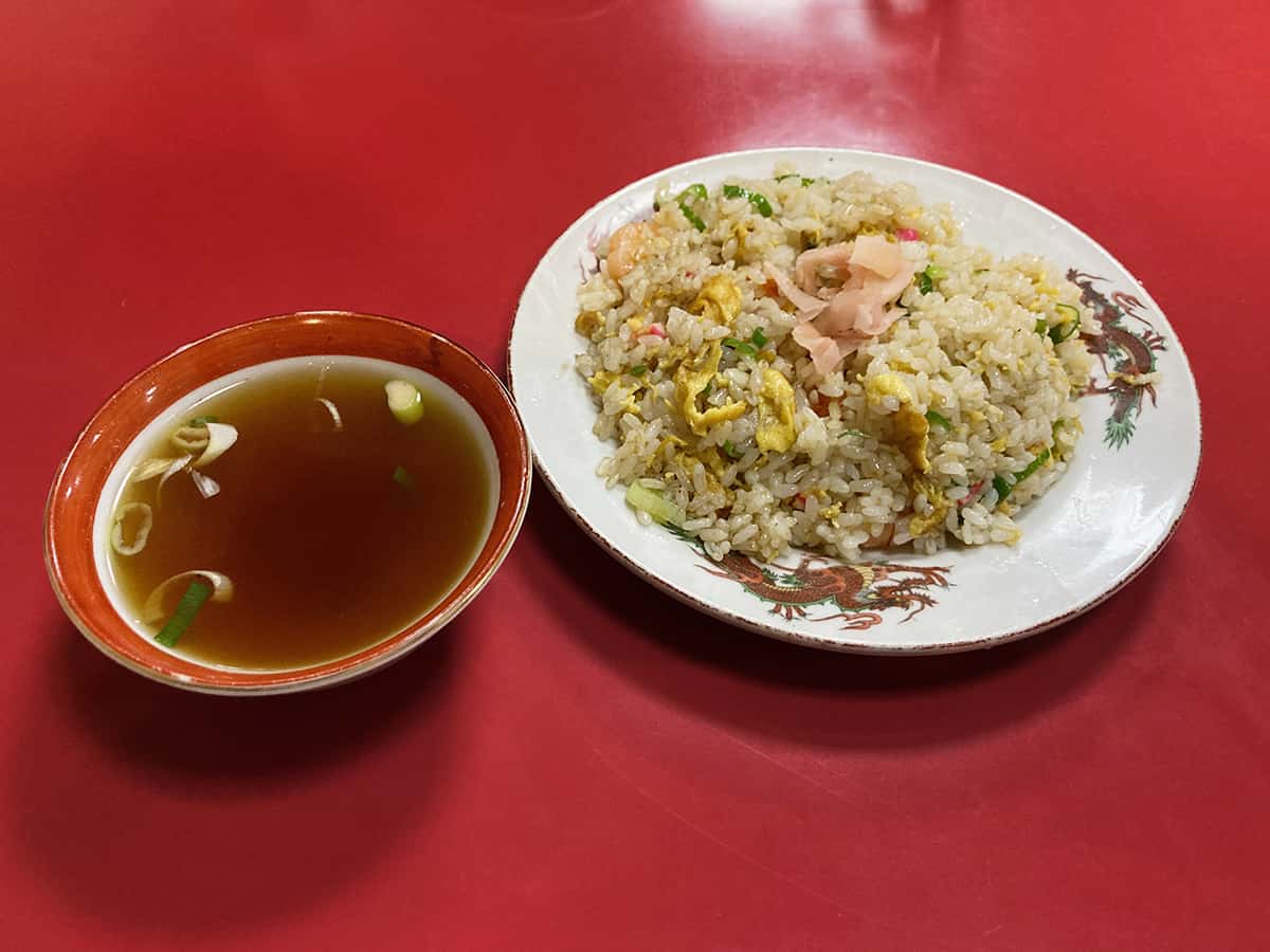 海老チャーハン|清華園