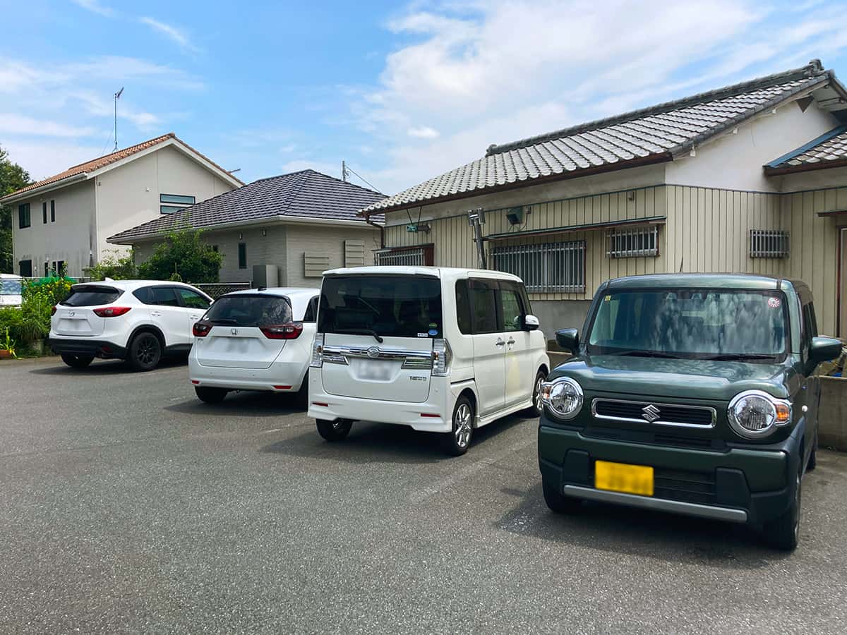 駐車場|手ぶちめんこ 千代屋