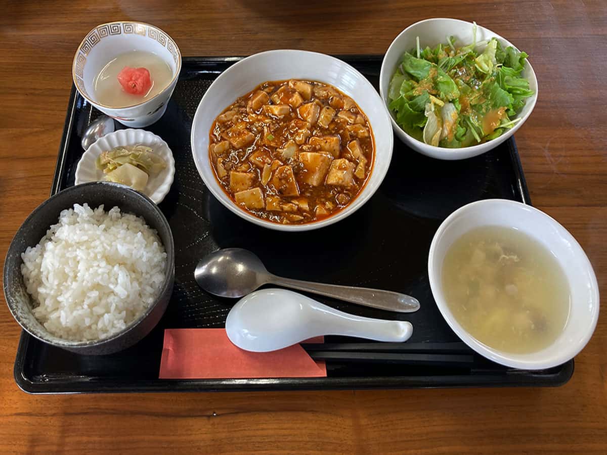 麻婆豆腐定食|風の都