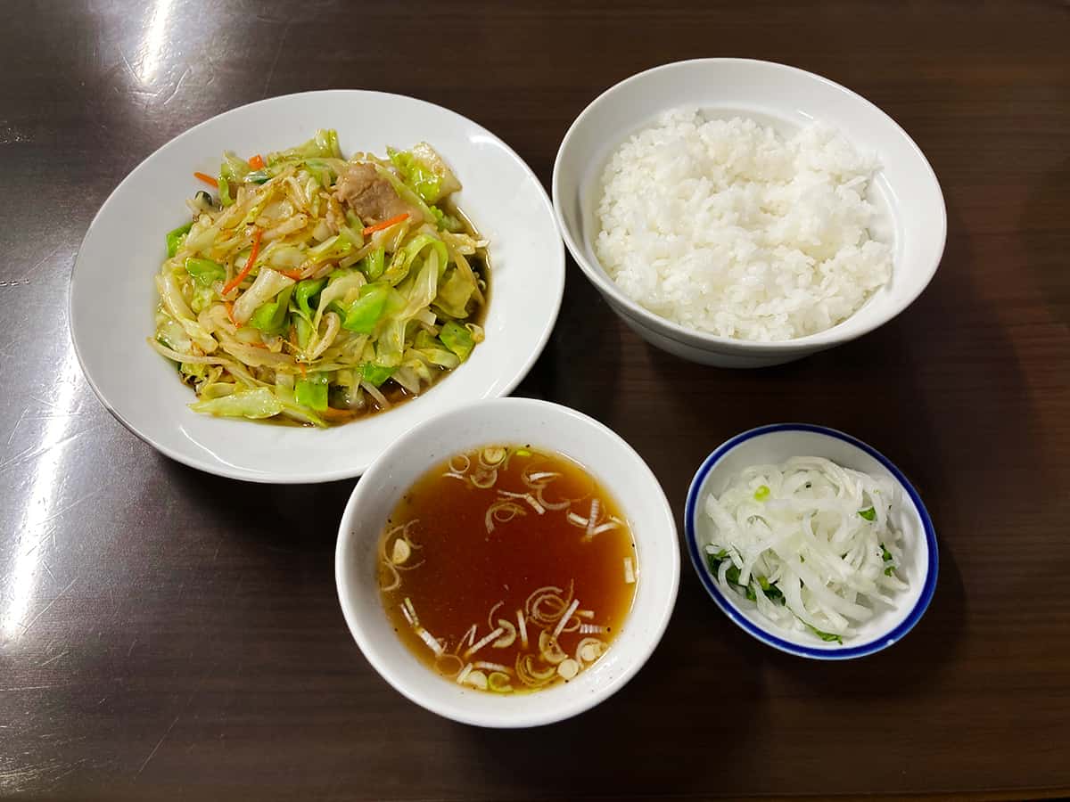 野菜いためライス|鈴蘭飯店