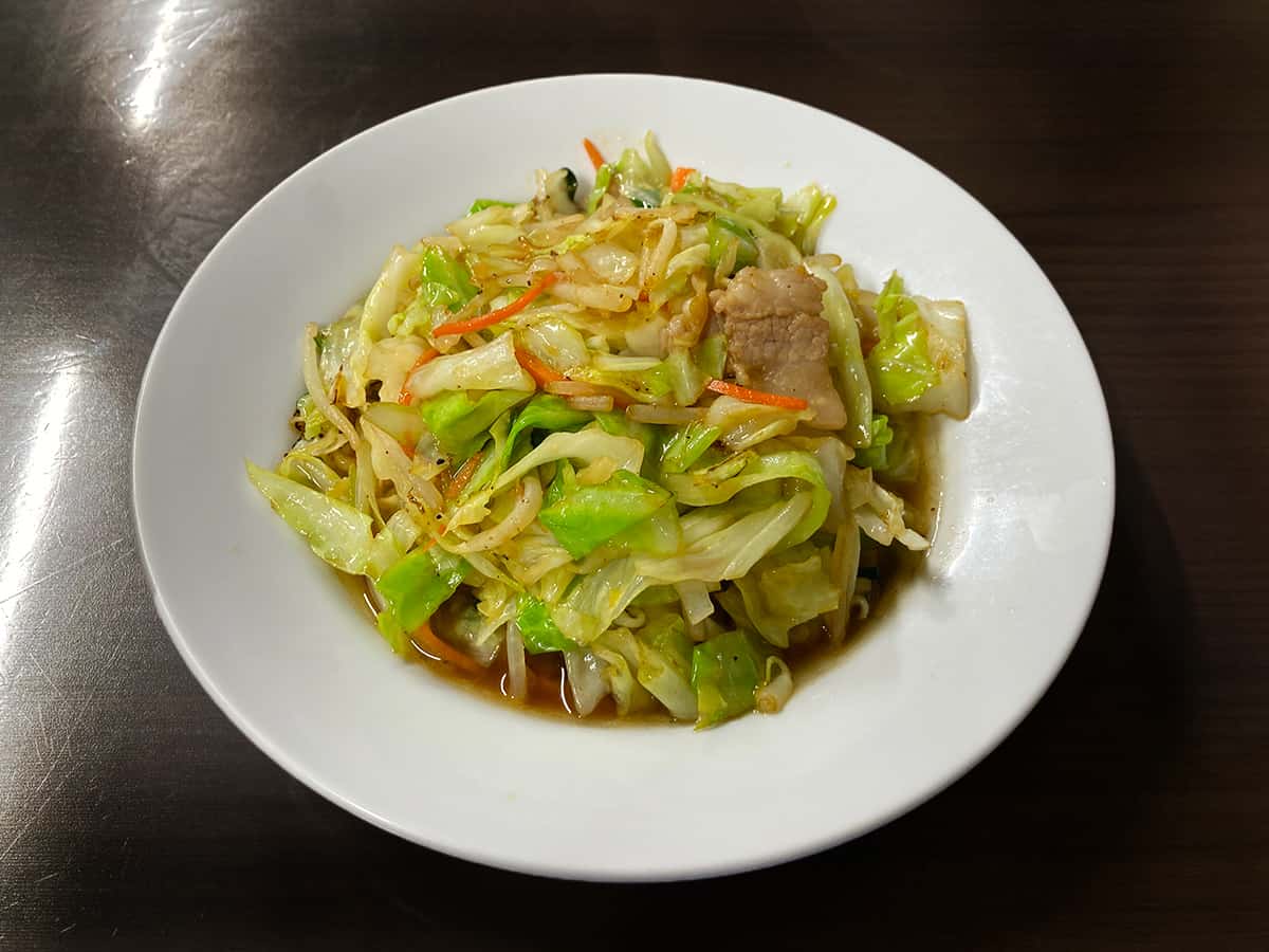 野菜炒め|鈴蘭飯店