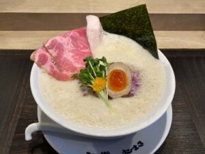 鶏白湯泡ramen醤油｜鶏白湯泡ramen たまき