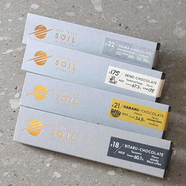 札幌の名店コラボ 4種 set|SOIL CHOCOLATE(ソイル チョコレート)