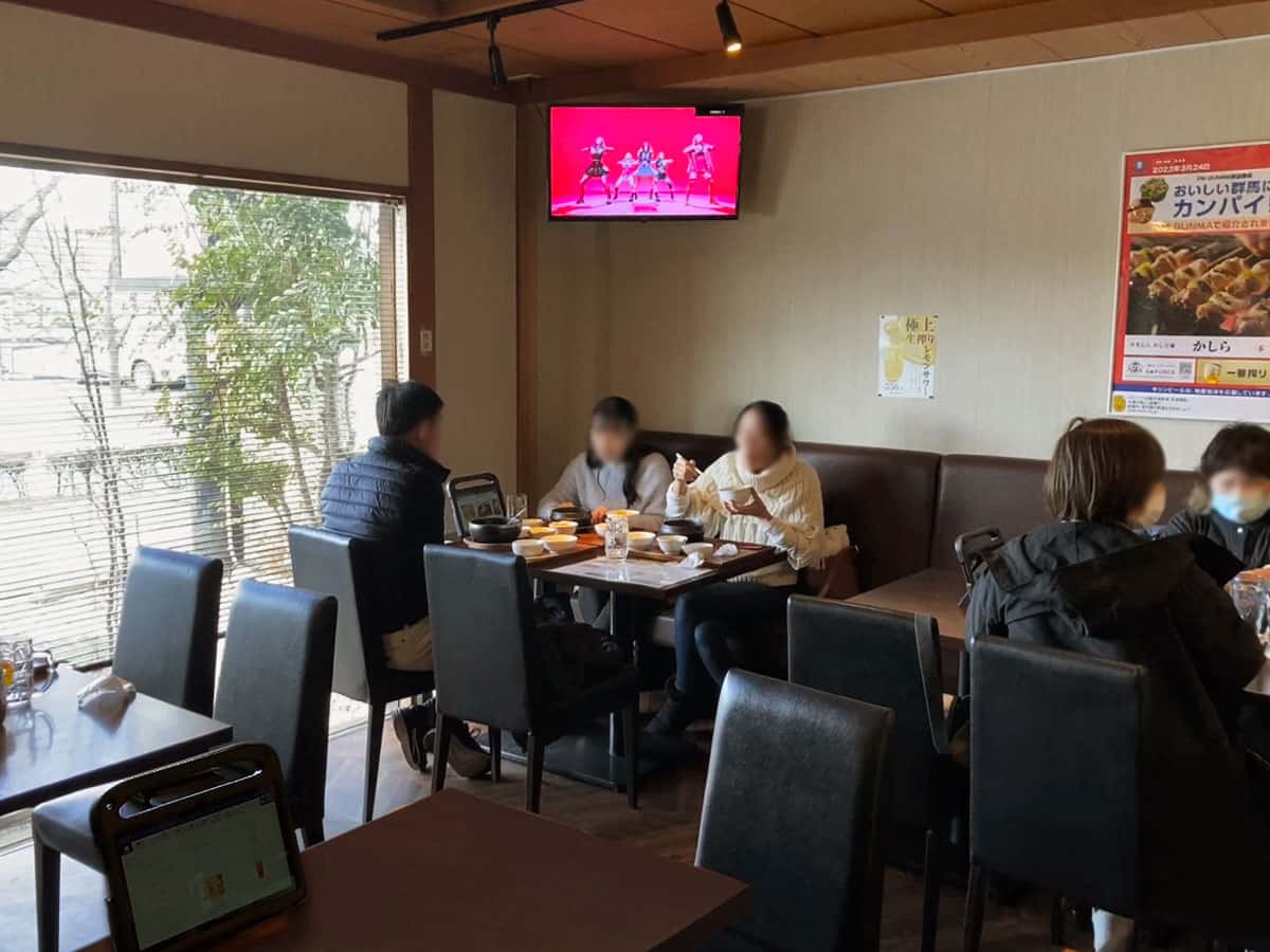 店内テーブル席|韓国料理店 きむち屋