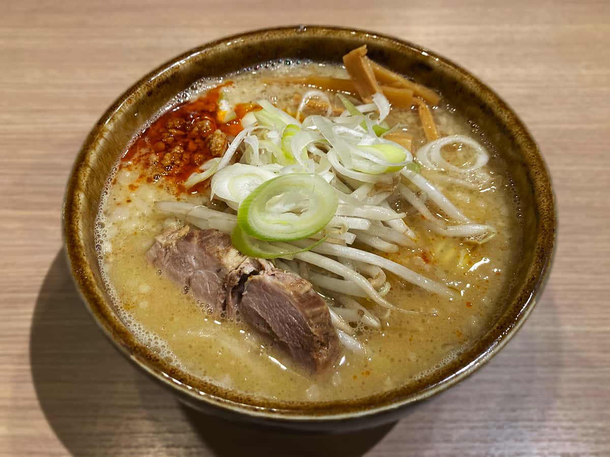 背脂濃厚味噌ラーメン|麺屋 幸生