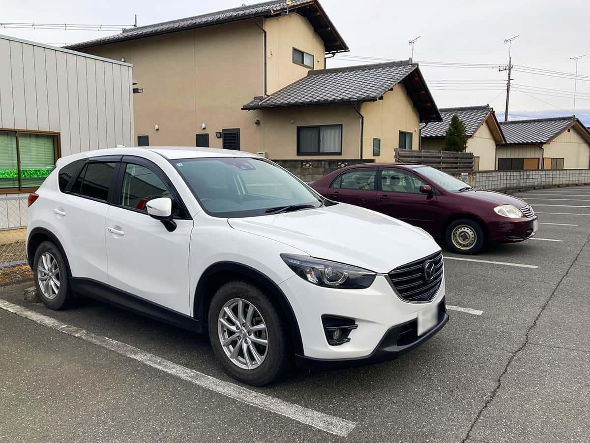 専用駐車場|岩崎屋