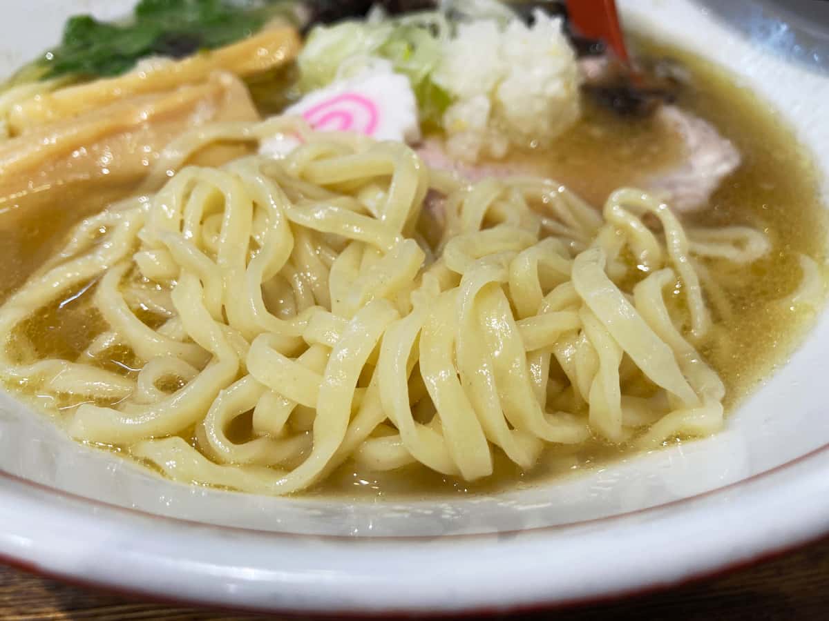 ラーメンの麺|㐂りん食堂