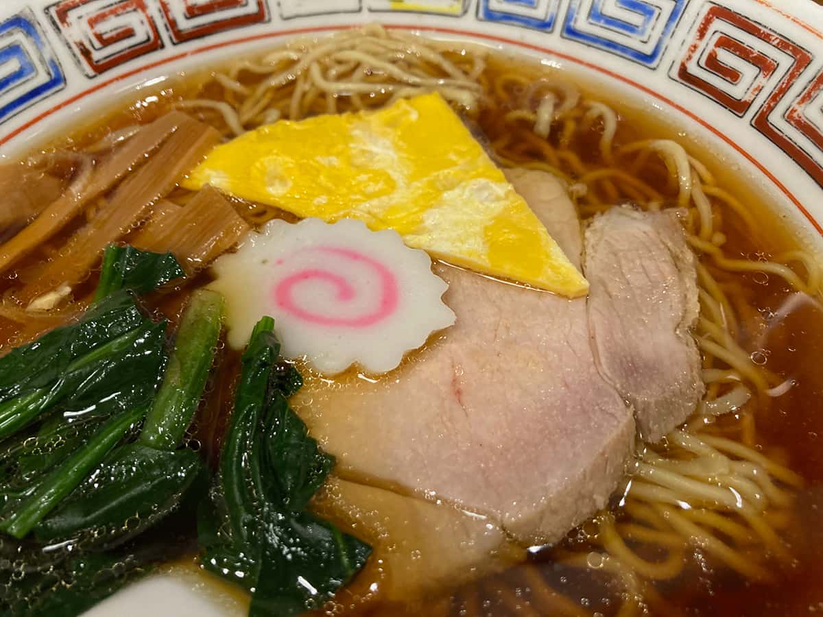 中華そばの具|中華そば 萬福