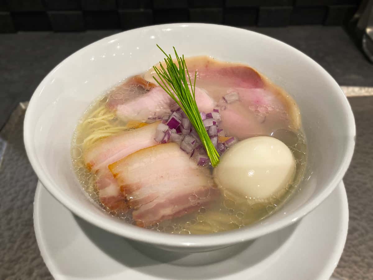 中華蕎麦(塩)上|宍道湖しじみ中華蕎麦 琥珀 池袋店