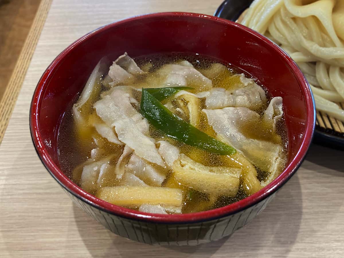 肉汁のつけ汁|追憶製麺 玉村うどん