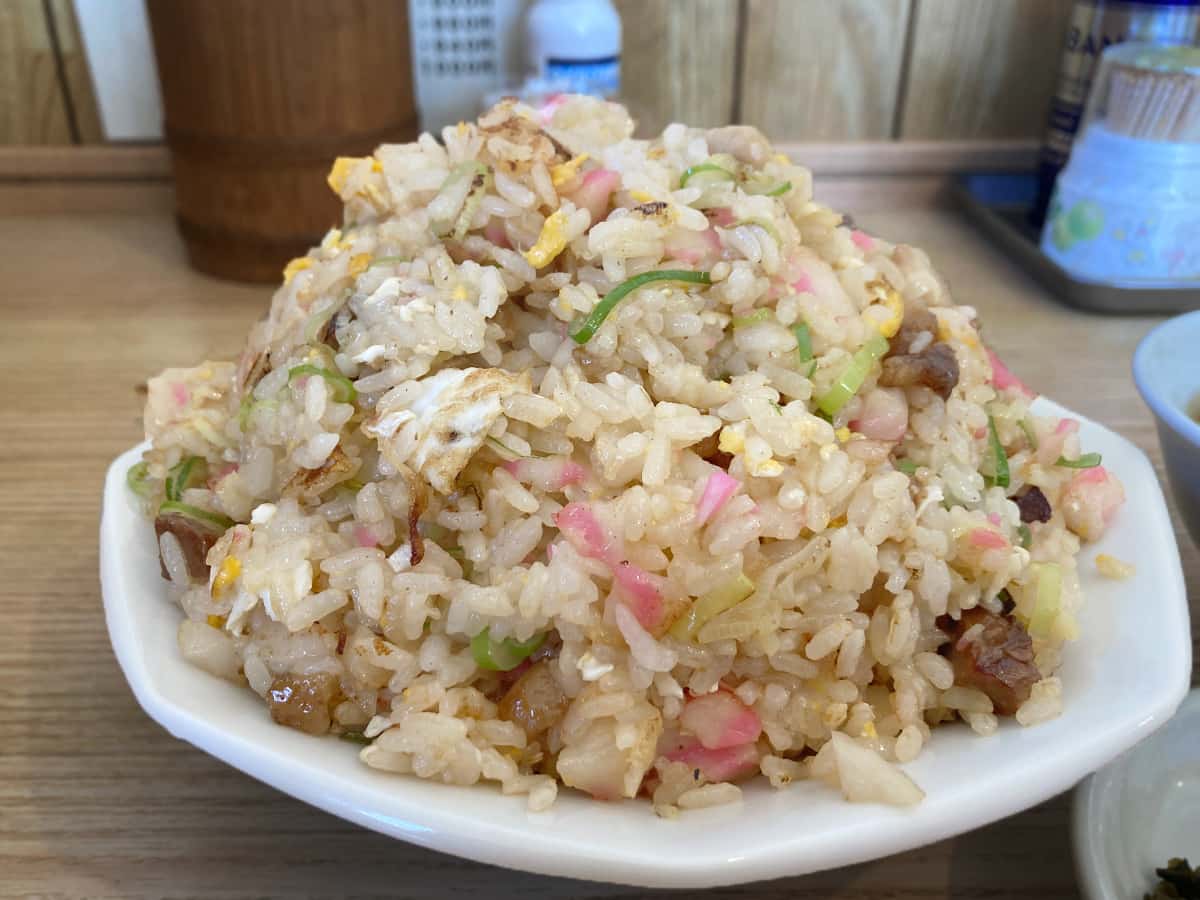山盛り炒飯｜らーめん西華