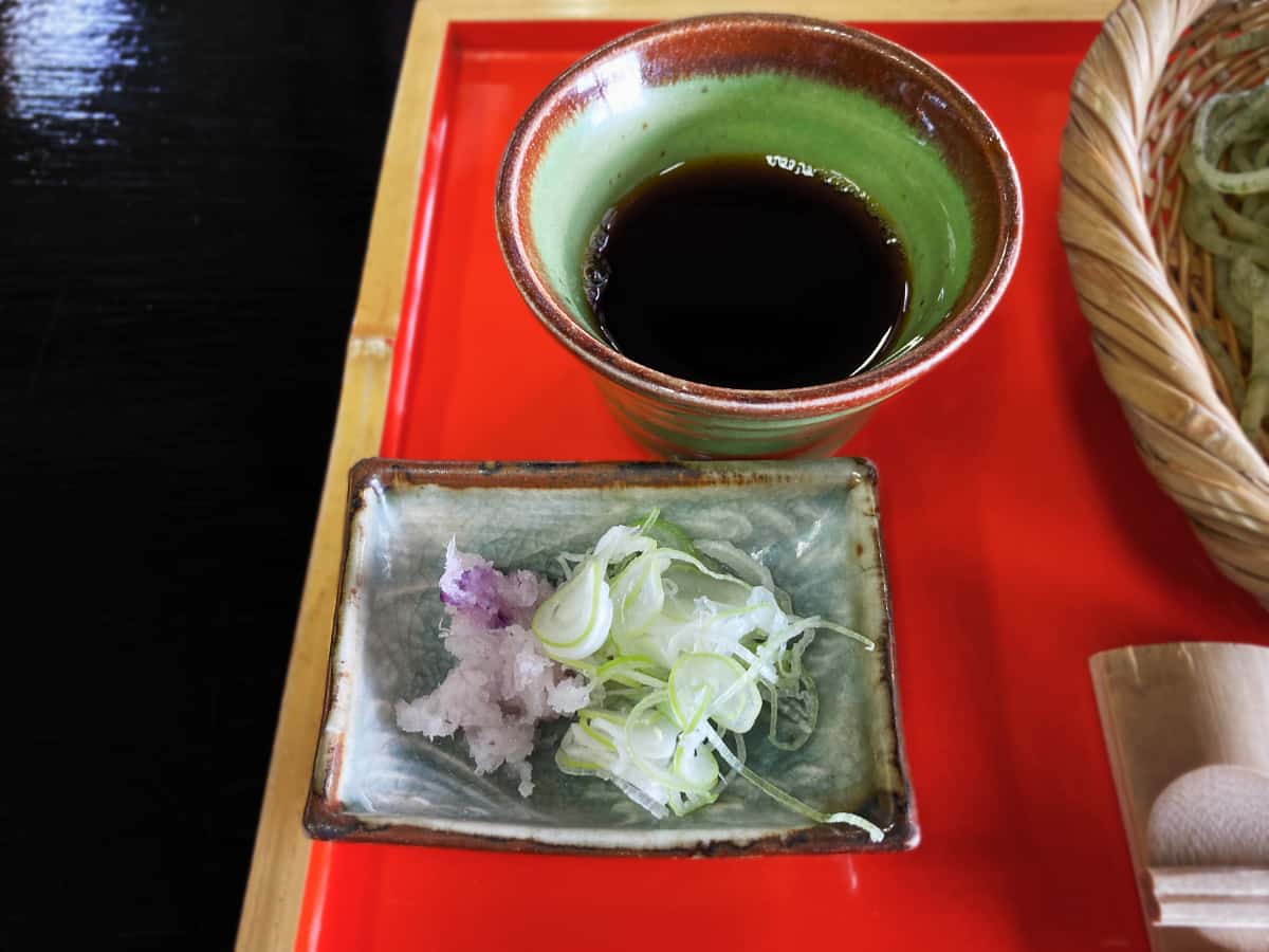 蕎麦の薬味|蕎遊庵