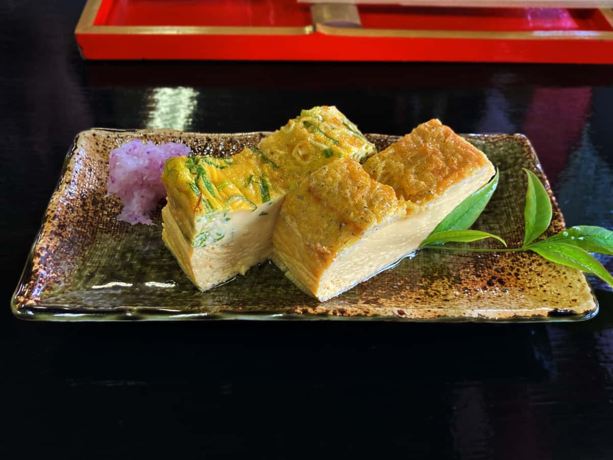 蕎麦屋の日替わり玉子焼き|蕎遊庵