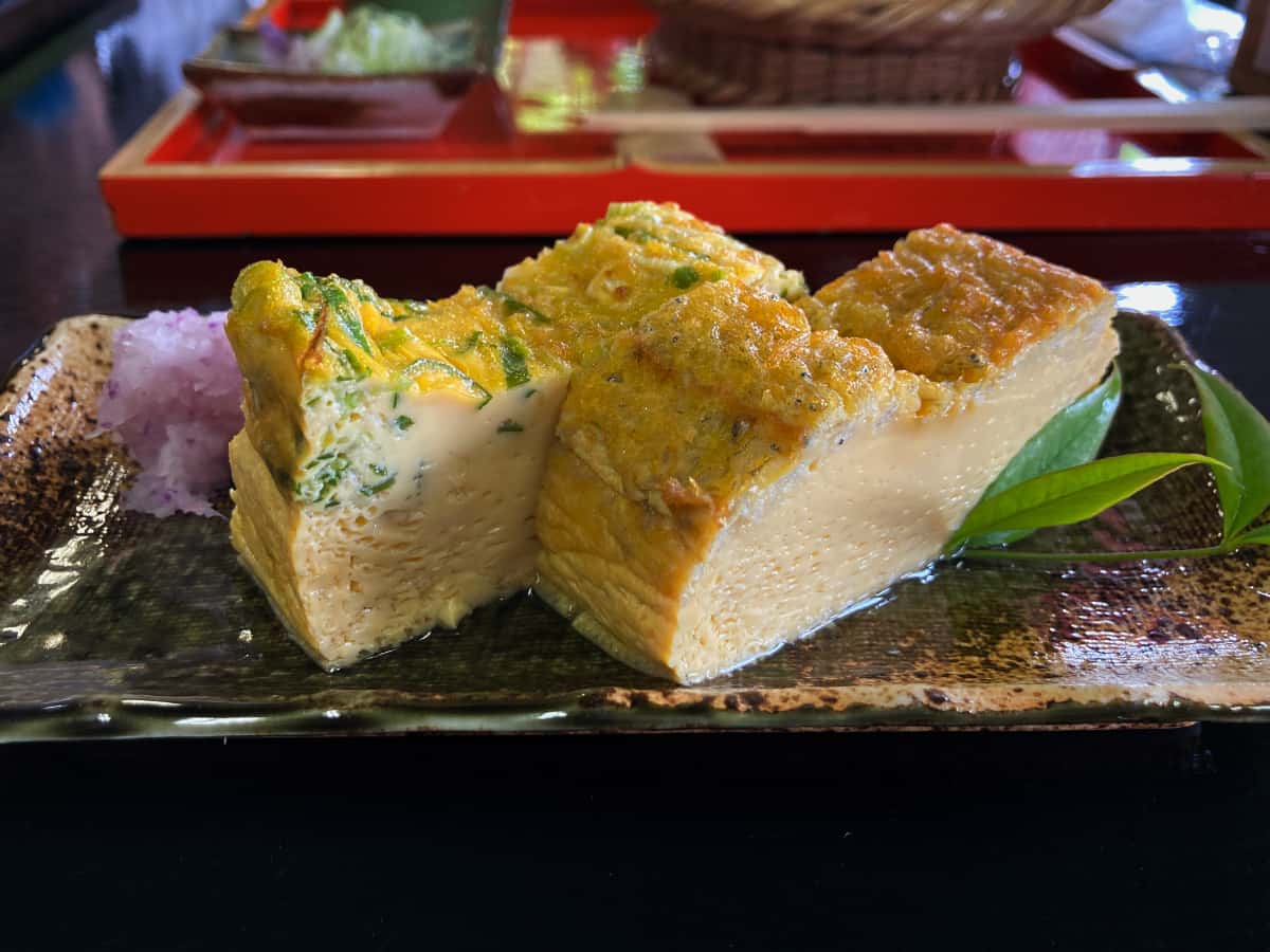 蕎麦屋の日替わり玉子焼き|蕎遊庵
