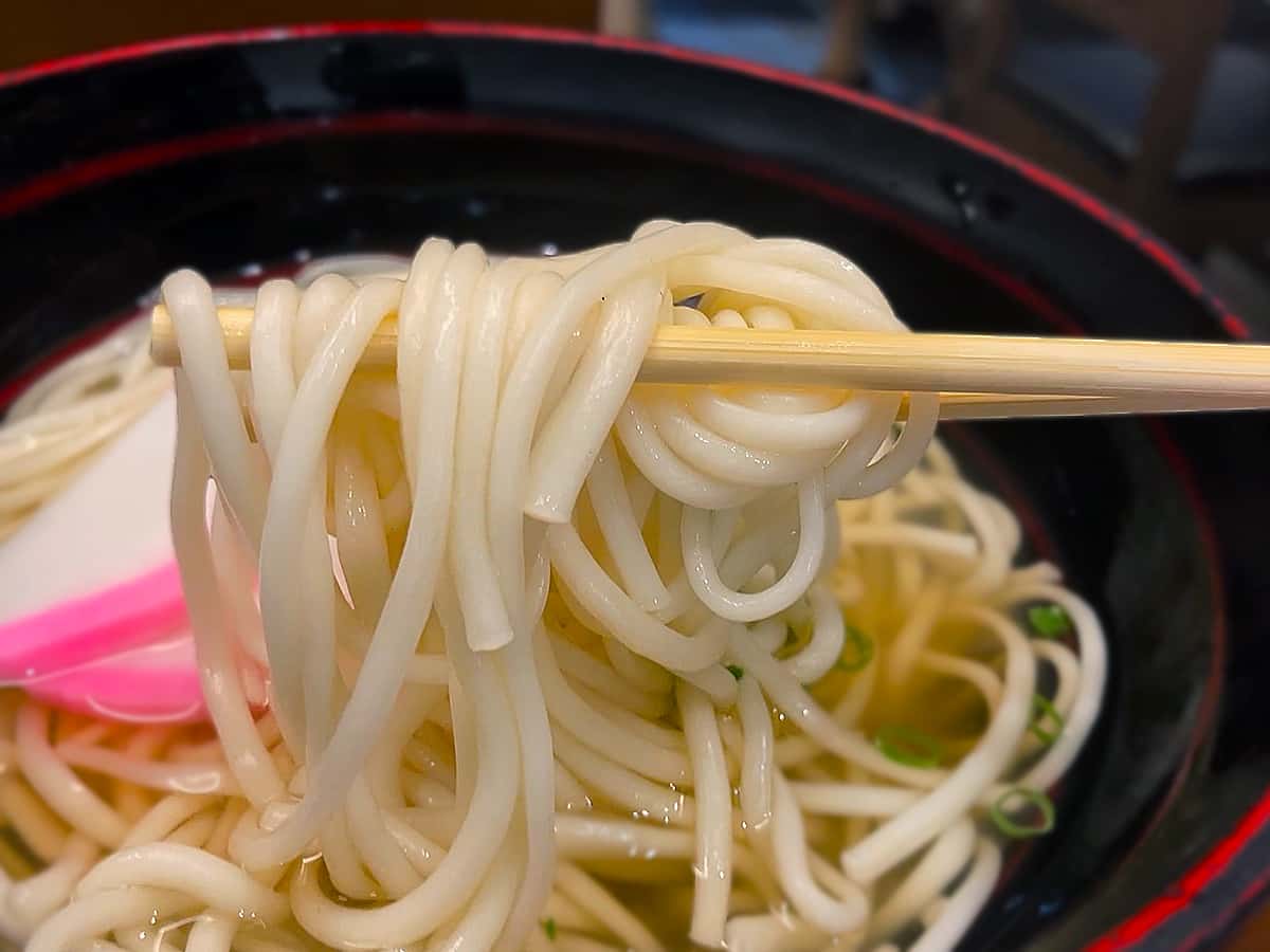 五島うどんの麺|和食処 五島