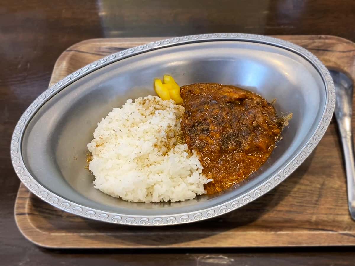飯田のカレー(ハーフ)|しあわせ中華そば食堂 にこり