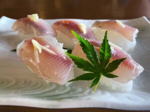 あゆ寿司｜鮎料理 落合簗