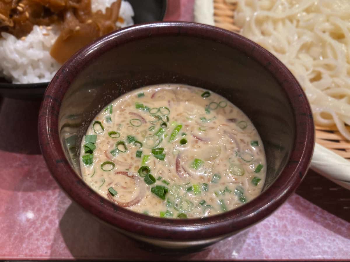 自家製胡麻ダレ|うどん家 八重桜