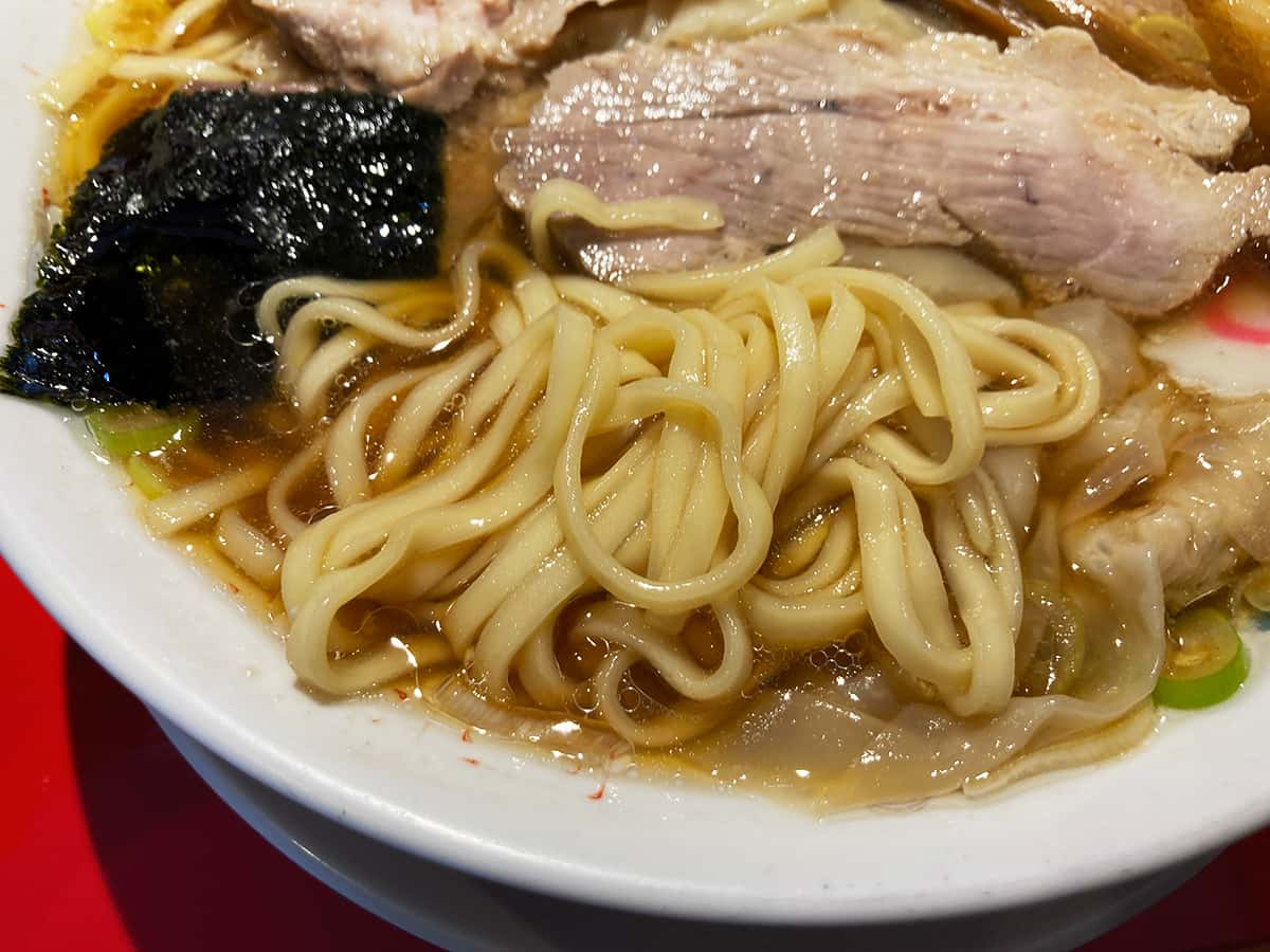 ラーメンの麺|マルフル食堂